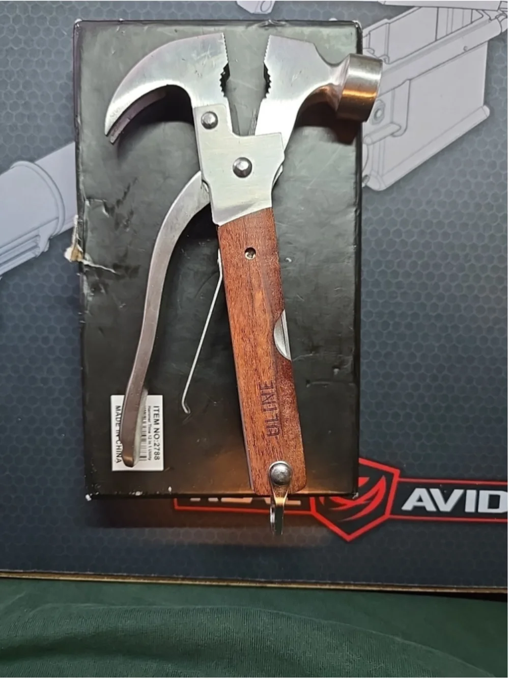 Mad Man 12-In-1 Hammer Time Utility Tool New open box Mint Father's Day Gift